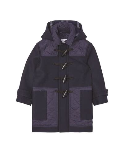 burberry children's duffle coat|Burberry Kid's Ellery Wool.